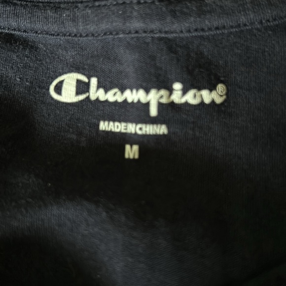 Champion Xavier University Blue “Xavier” and “Crest” Short Sleeve T Shirt Size M - Picture 6 of 9